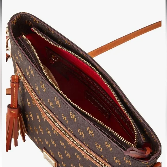 NWT Dooney & Bourke Gretta Lani Crossbody Bag with Mini Monogram Design - Picture 3 of 6